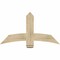 Ekena Millwork Bellingham Rough Sawn Timber Gable Bracket, Douglas Fir, 48"W x 26"H x 2"D x 6"F, 13/12 Pitch GBW048X26X0206BEL00RDF - alternate 1